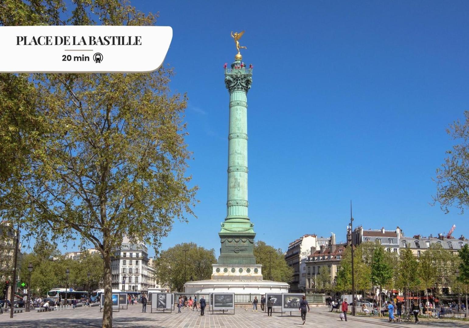 154 Suite Phil - Superbe Appartement A Paris. Zewnętrze zdjęcie